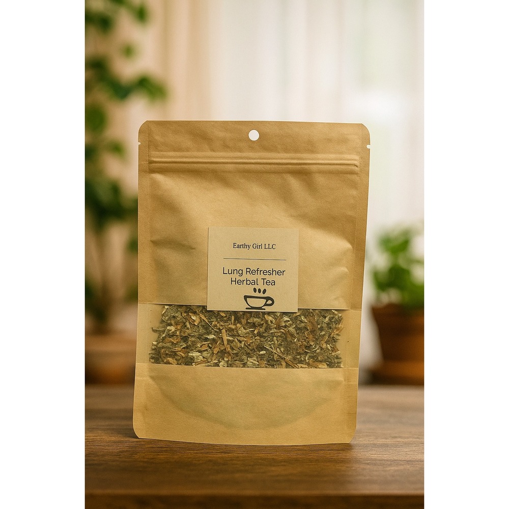 Lung Refresher Herbal Tea Blend 1oz mullein marshmallow root
